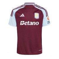 Camisa de Futebol Aston Villa Ian Maatsen #22 Equipamento Principal 2024-25 Manga Curta